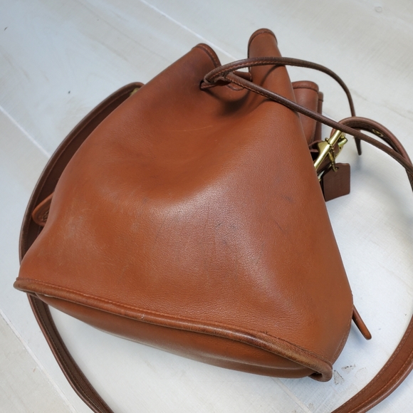 COACH vintage drawstring Y2K bucket bag 9952 - Picture 5 of 13